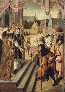 unknow artist Saint Lawrence Showing the Prefect Decius the Treasures of the Church china oil painting artist